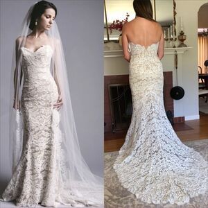 Anna Maier " Lyon" wedding dress in size 10